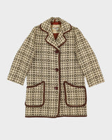 Vintage 1970s Welsh Wool Jacket - S