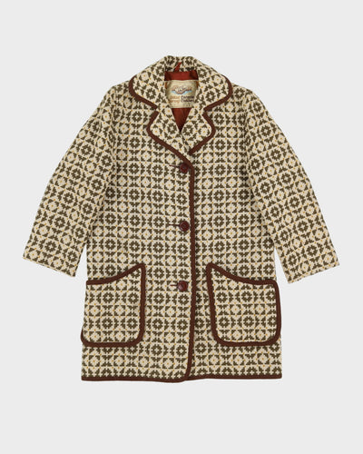 Vintage 1970s Welsh Wool Jacket - S