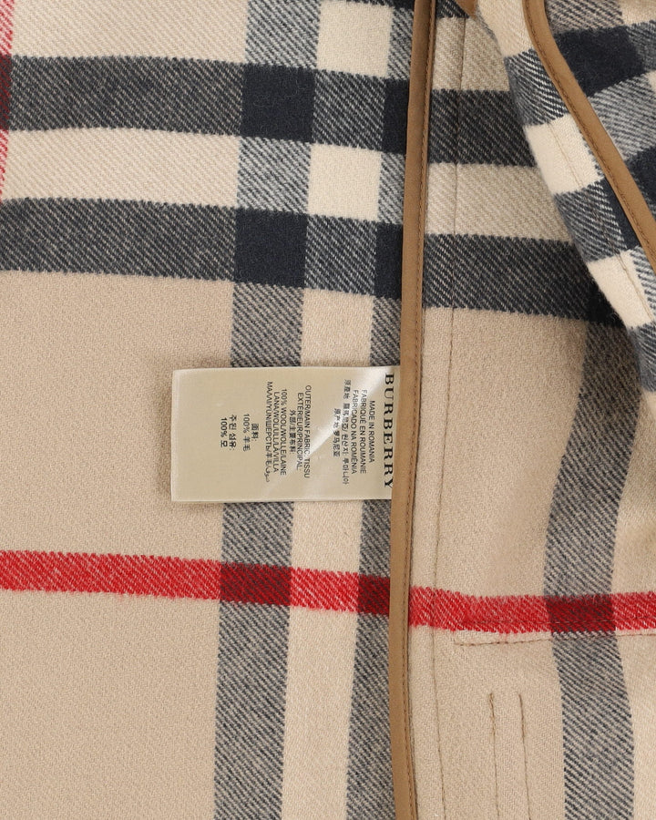 Burberry Brit Beige Wool Duffel Coat - XXS