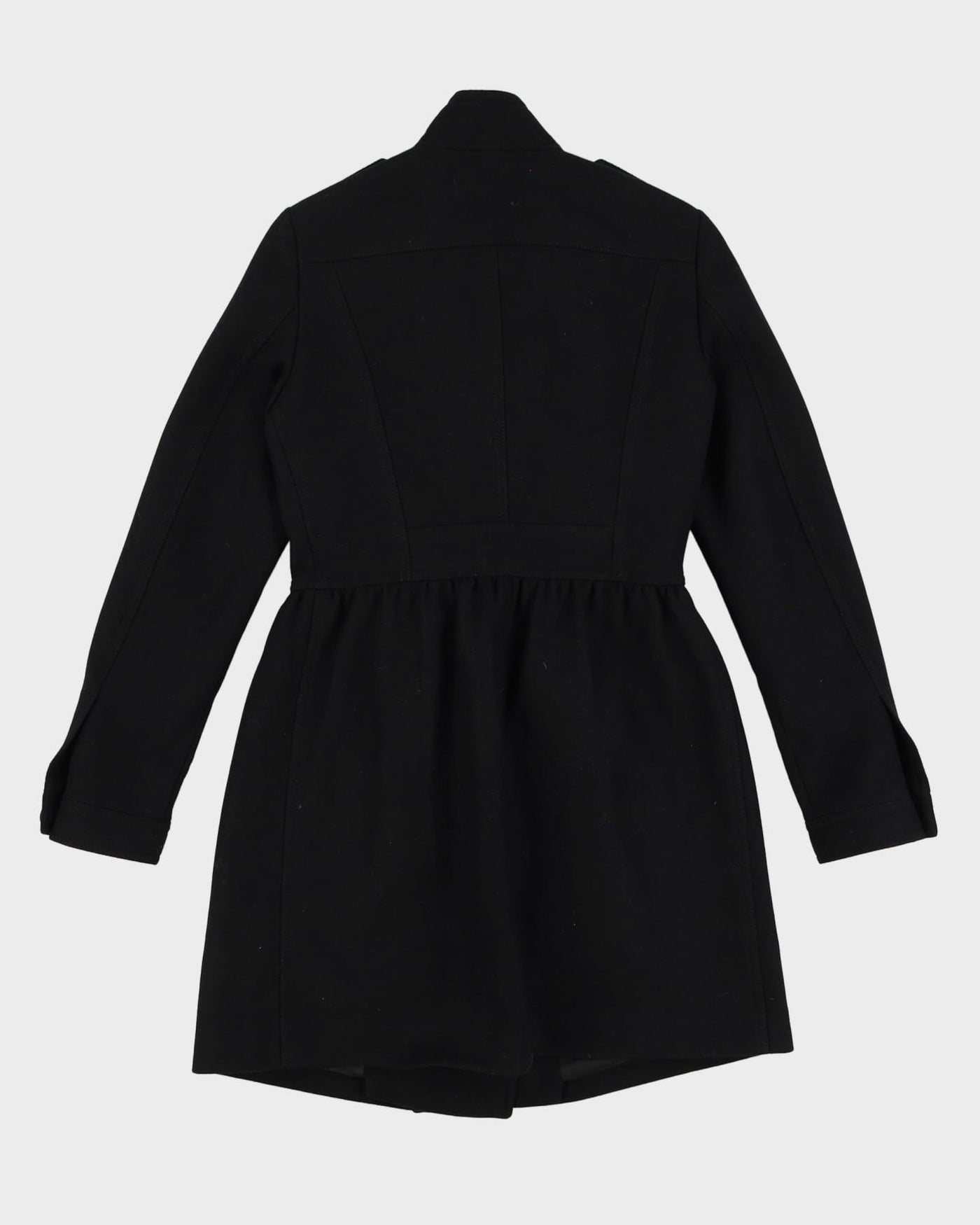 Burberry Brit Black Wool Coat - XS