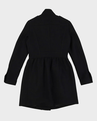 Burberry Brit Black Wool Coat - XS