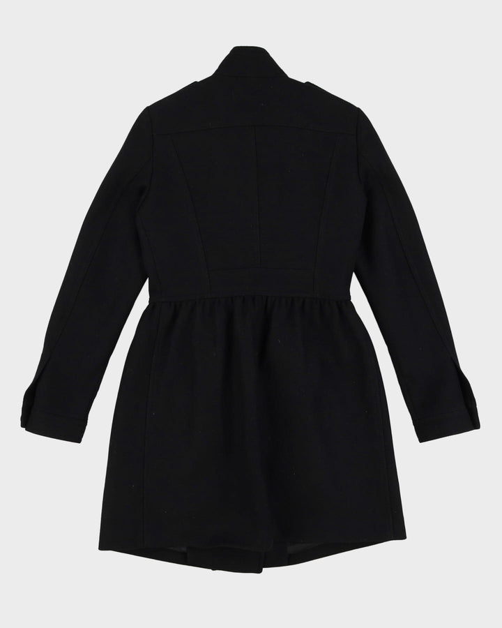 Burberry Brit Black Wool Coat - XS