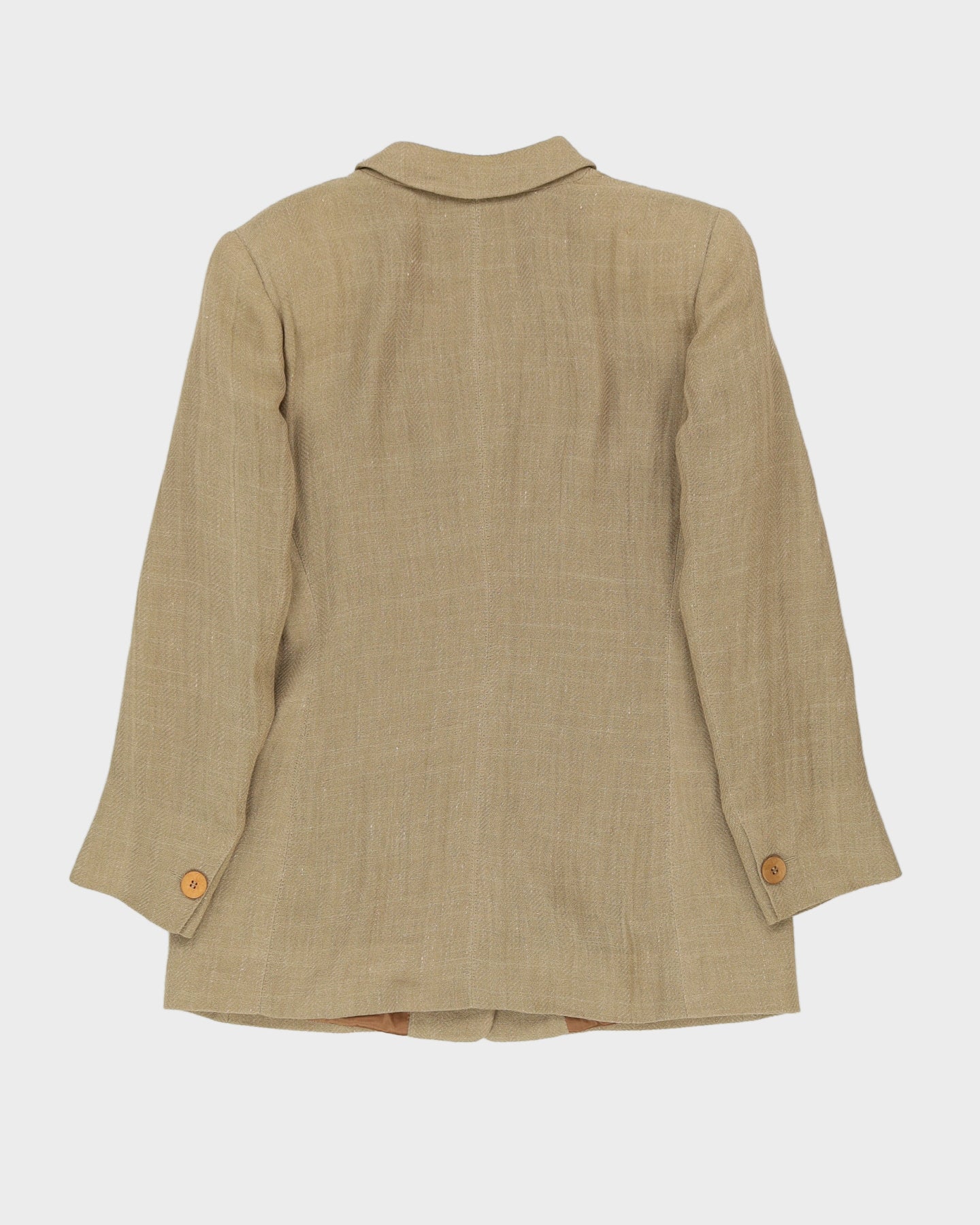 Giorgio Armani Khaki Blazer Jacket - M