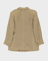 Giorgio Armani Khaki Blazer Jacket - M