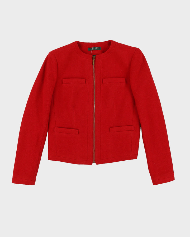 Lauren Ralph Lauren Red Jacket - S