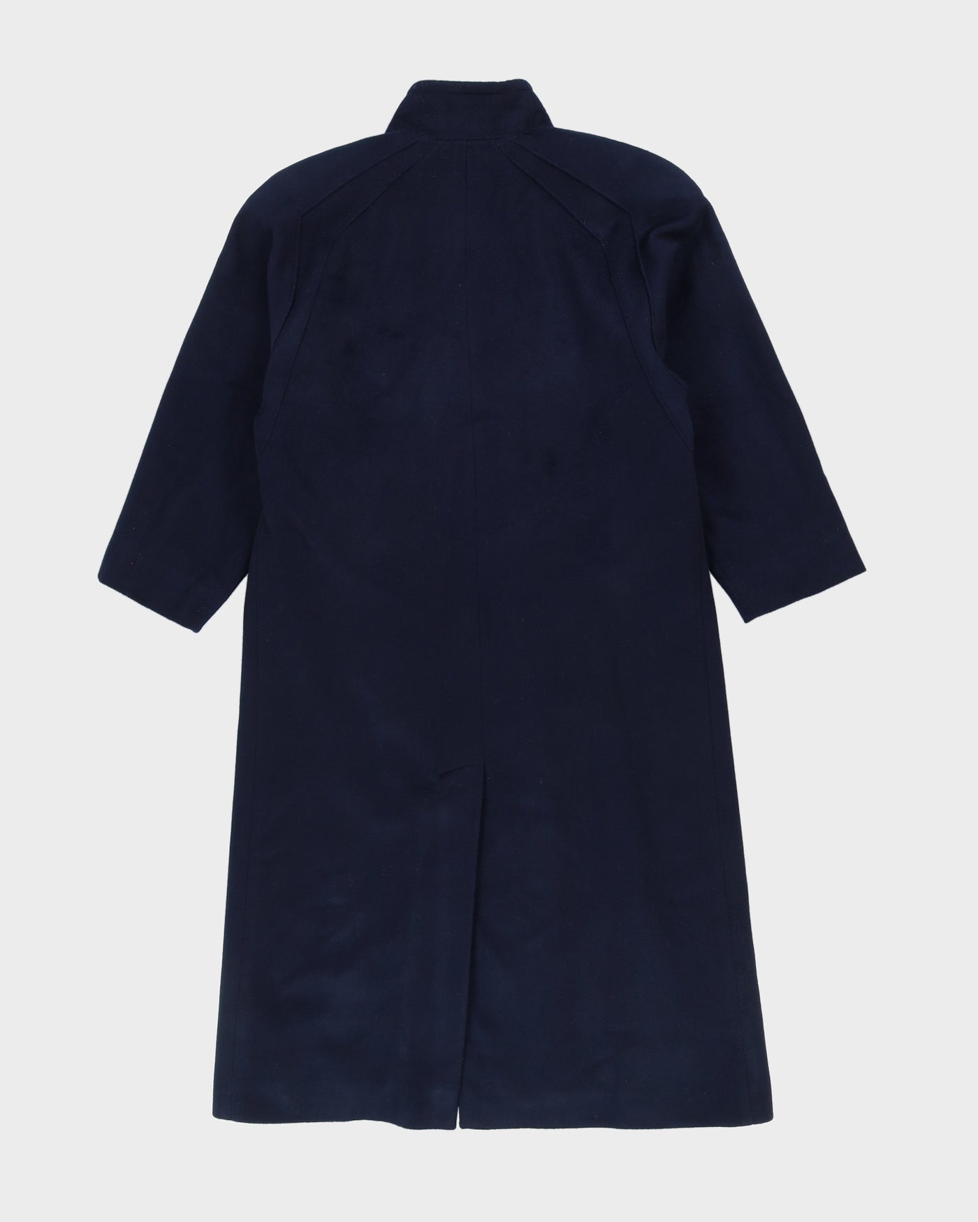 London Fog Navy Blue Overcoat - S