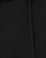 Karl Lagerfeld Black Wool Blend Overcoat - XS