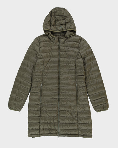 Tna Long Green Puffer Jacket - L