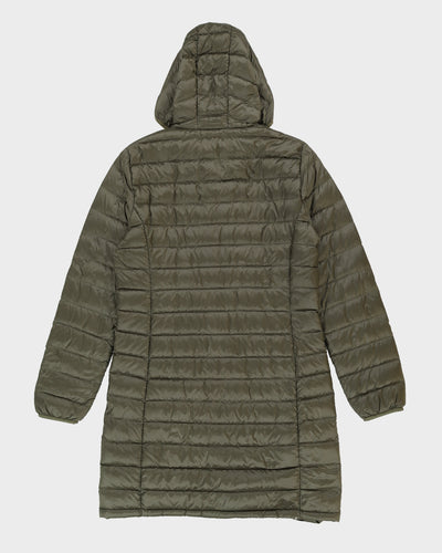 Tna Long Green Puffer Jacket - L