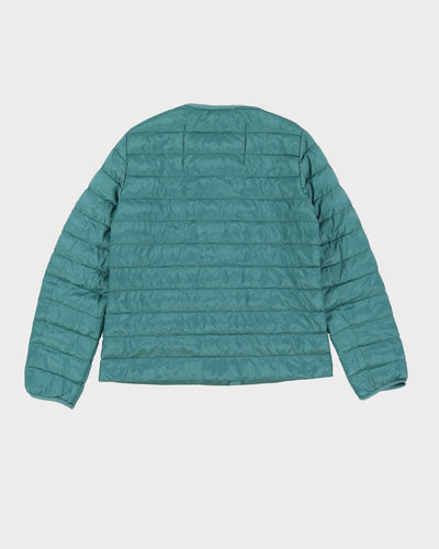 Max Mara Weekend Blue Puffer Jacket - M