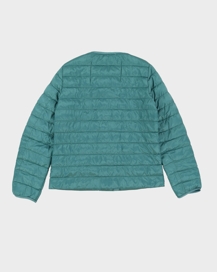 Max Mara Weekend Blue Puffer Jacket - M