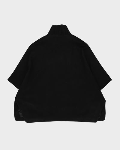 DKNY Black Poncho Cape - M / L