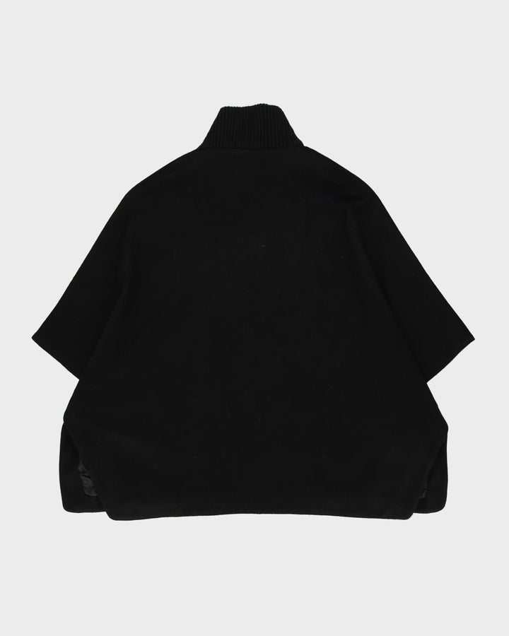 DKNY Black Poncho Cape - M / L