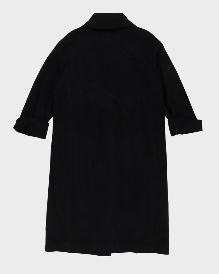 Mondi Black Long Overcoat - L / XL