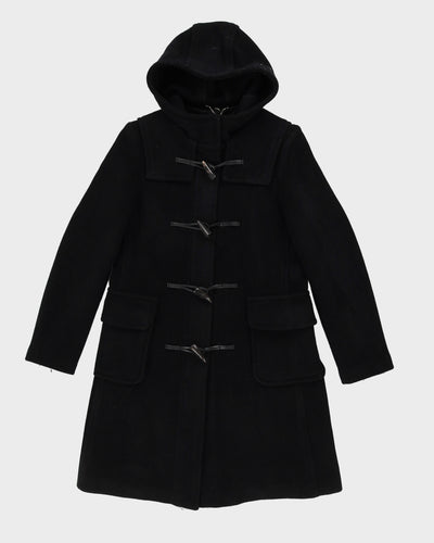 Burberry London Black Duffel Coat - S