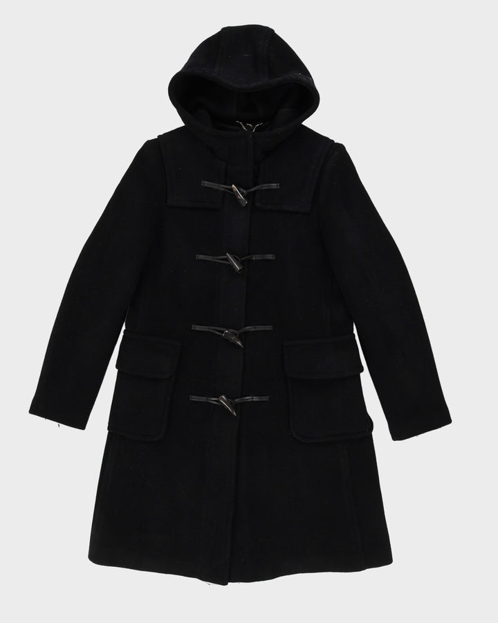 Burberry London Black Duffel Coat - S