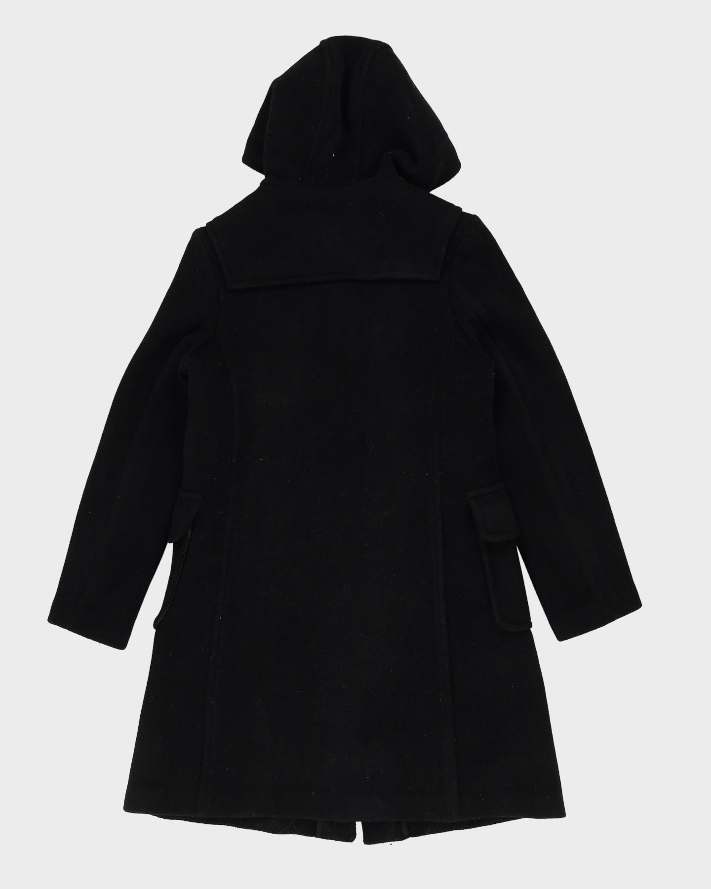 Burberry London Black Duffel Coat - S