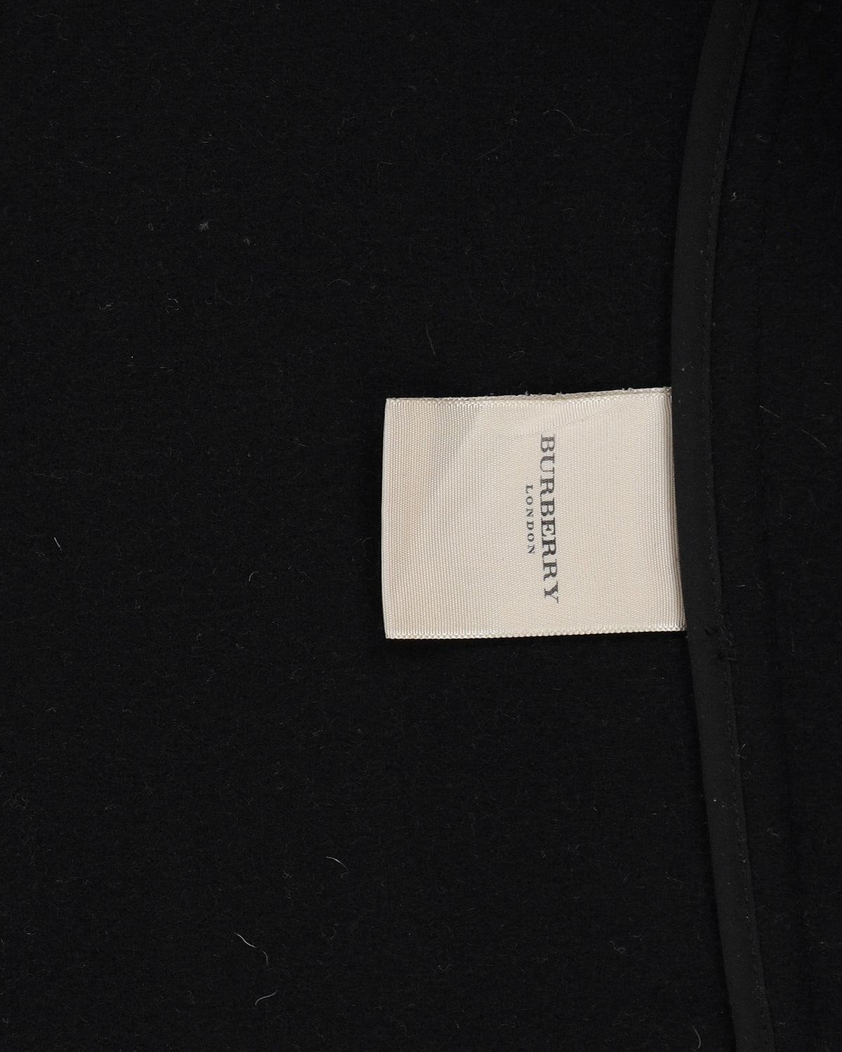 Burberry London Black Duffel Coat - S