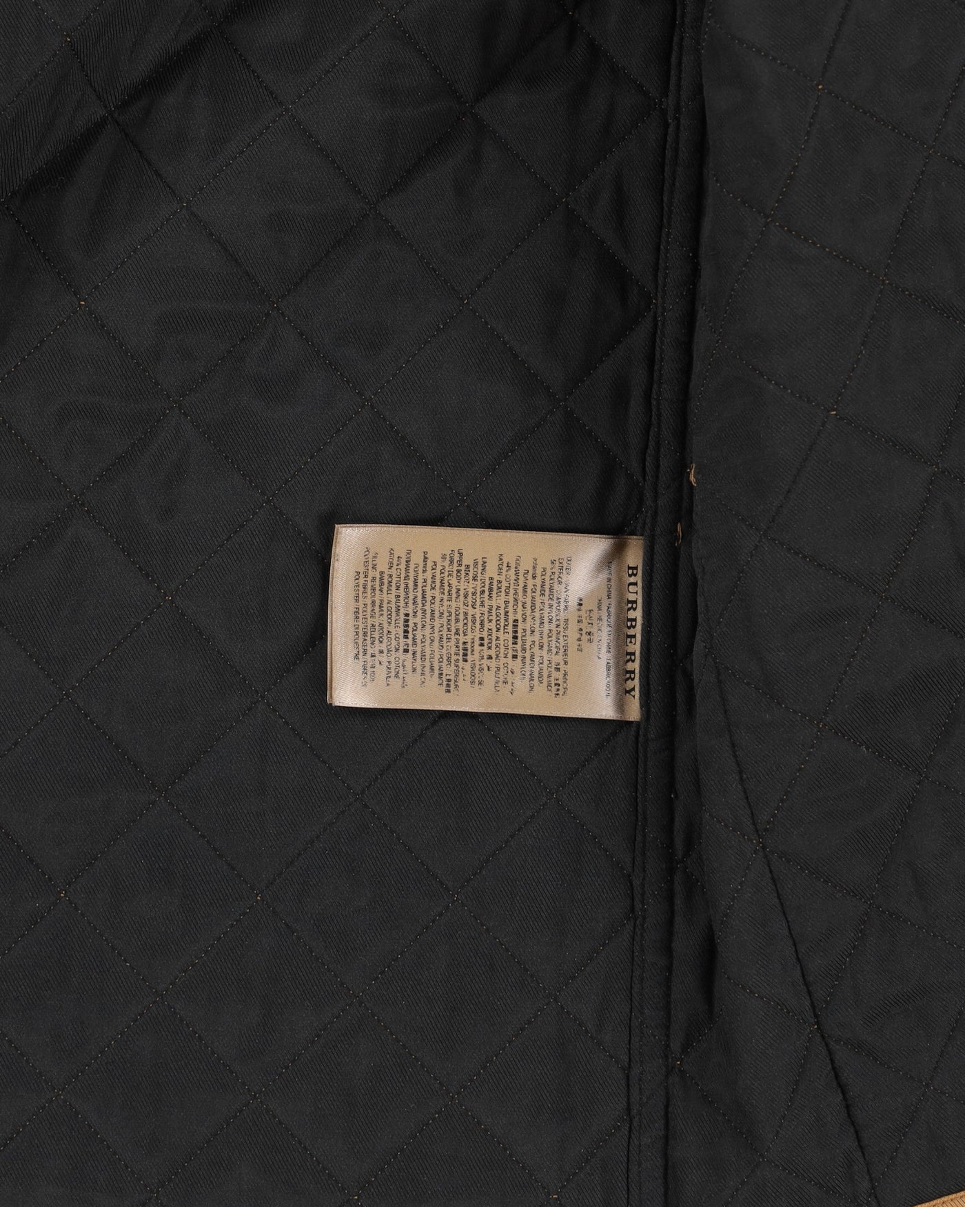 Burberry Quilted Beige Jacket - M
