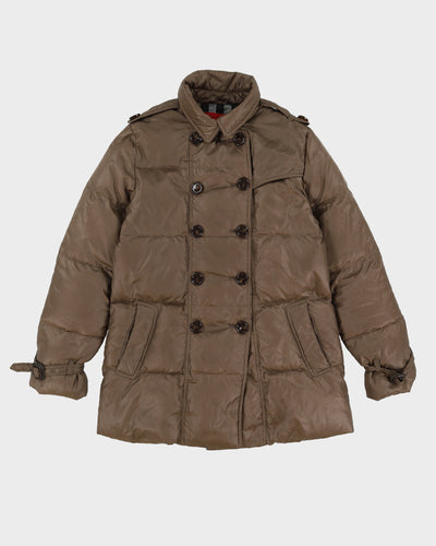 Burberry Brown Puffer Jacket - S