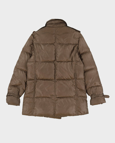 Burberry Brown Puffer Jacket - S