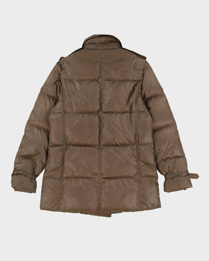 Burberry Brown Puffer Jacket - S