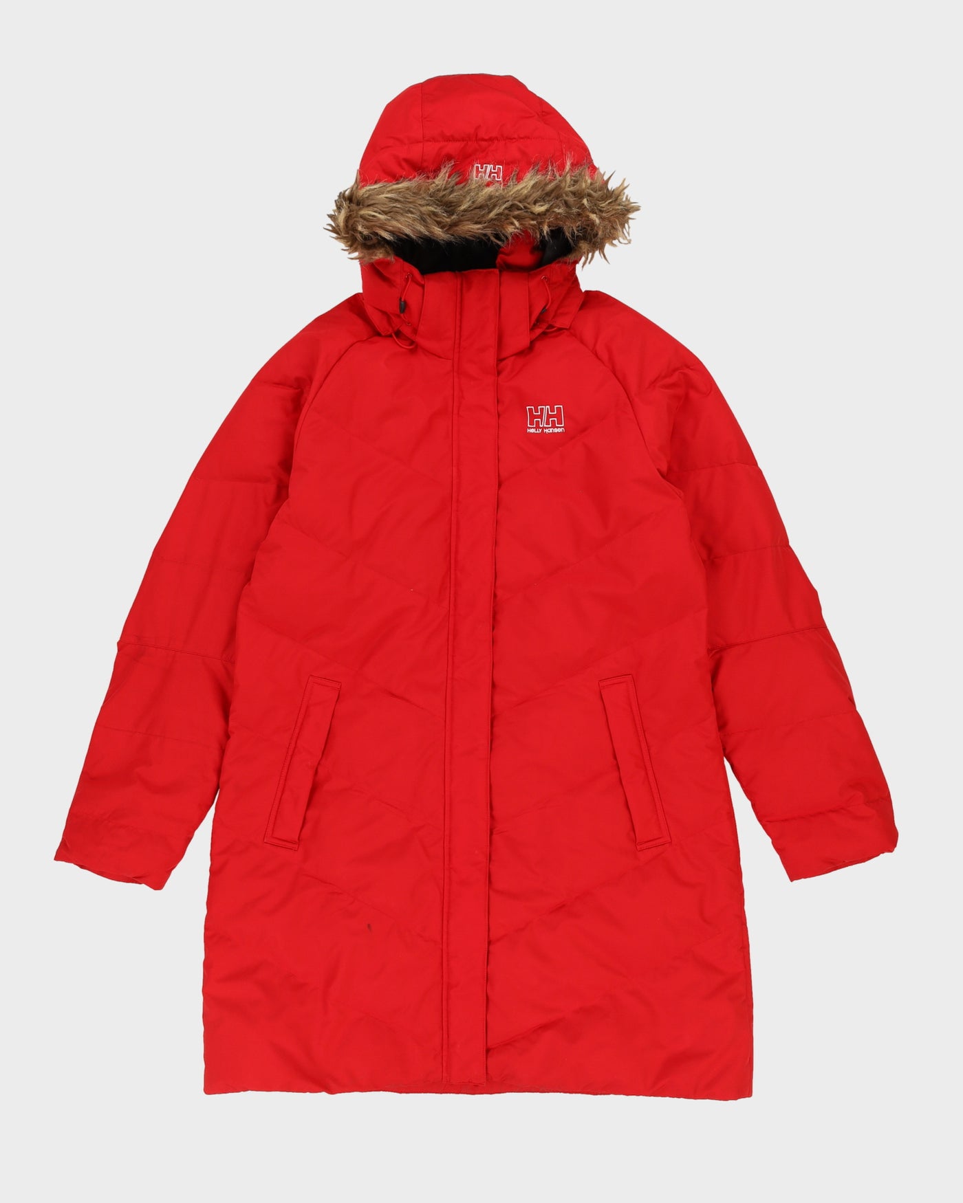 Helly Hansen Red Parka Puffer Jacket - XL