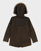 Barbour Green Hooded Jacket - S