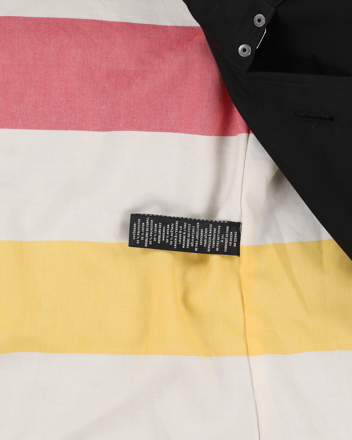 Hudson's Bay Black Raincoat Mac - S