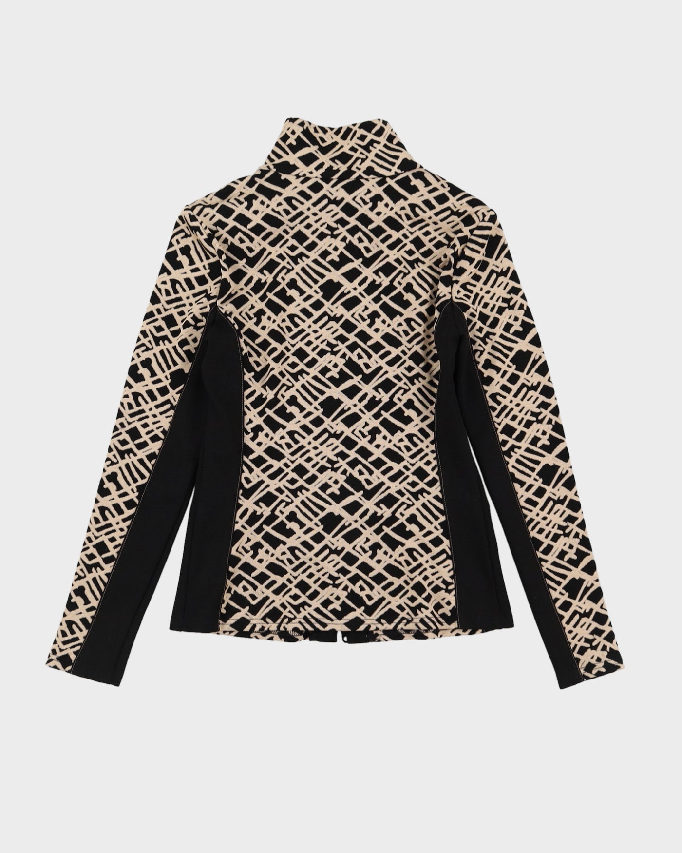 Joseph Ribkoff Black Patterned Jacket - S