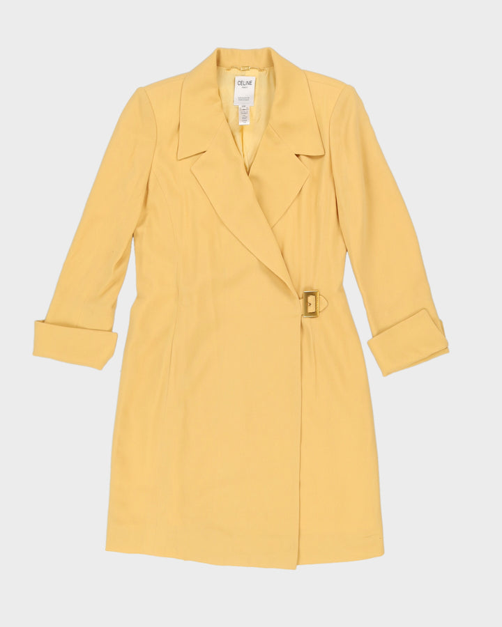 Celine Paris Yellow Blazer Jacket - S