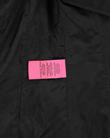 Betsey Johnson Black Belted Rain Mac - M