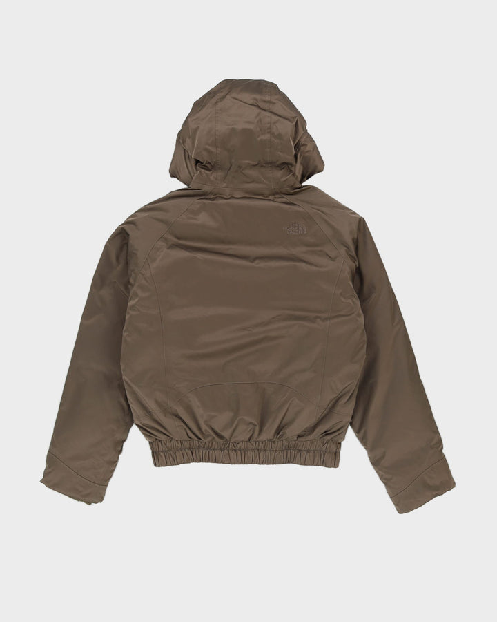 The North Face HyVent Brown Bomber Jacket - S