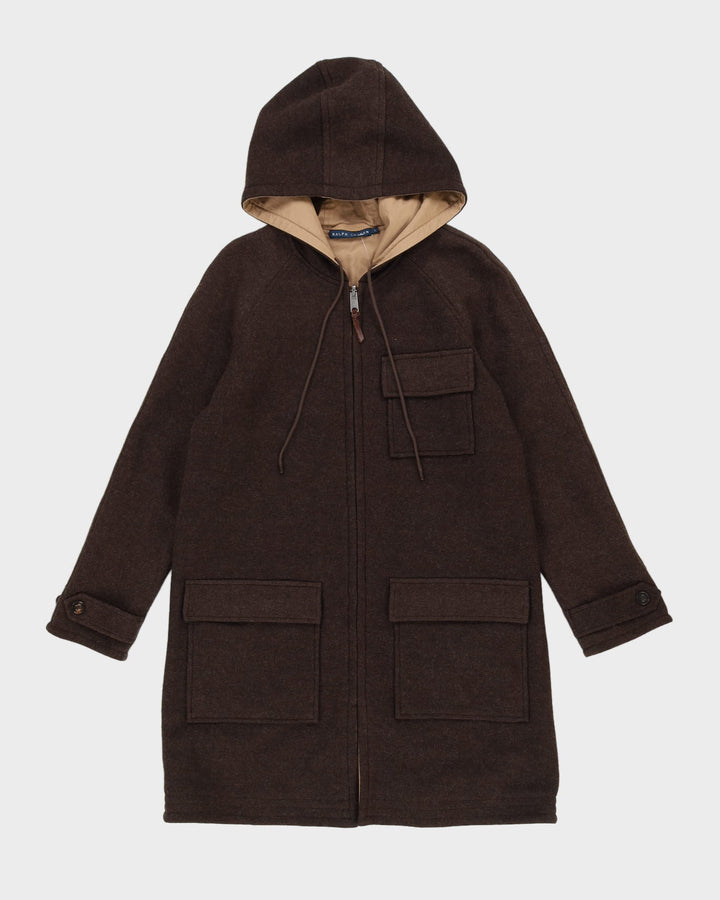 Ralph Lauren Reversible Brown Duffel Coat - M