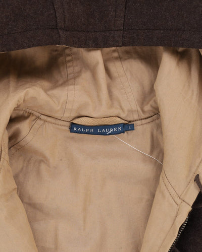 Ralph Lauren Reversible Brown Duffel Coat - M