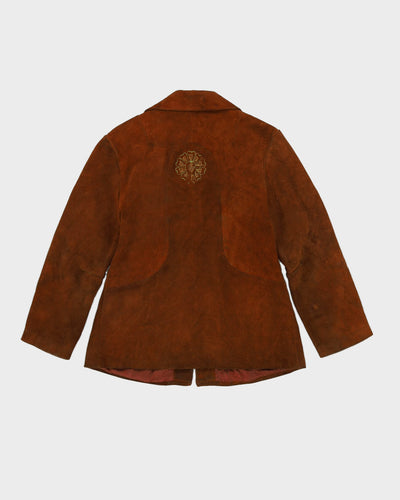 Vintage 1970s Brown Suede |Jacket - S