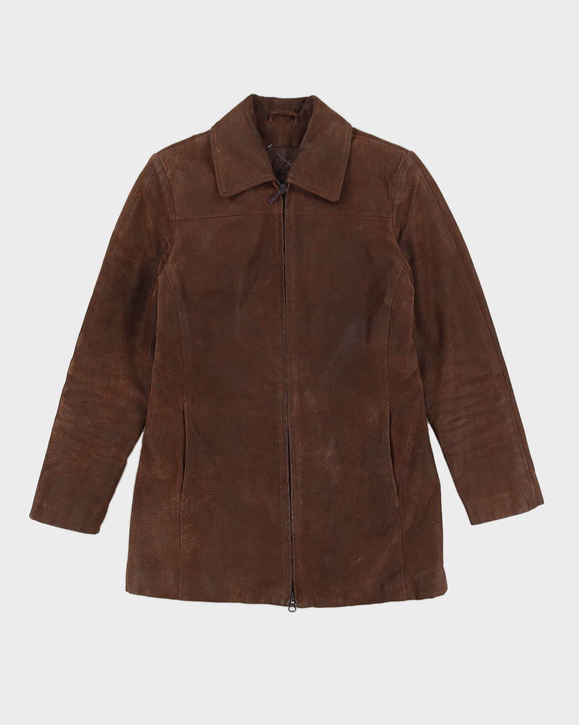 Danier Brown Leather Jacket - S
