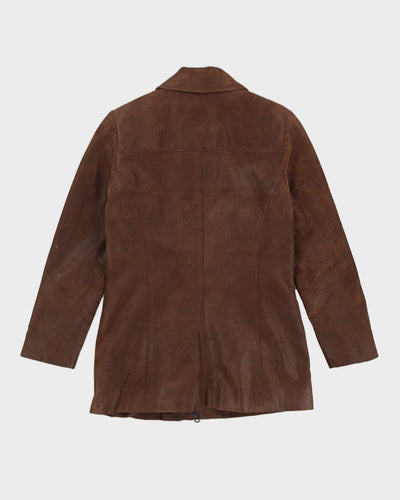 Danier Brown Leather Jacket - S