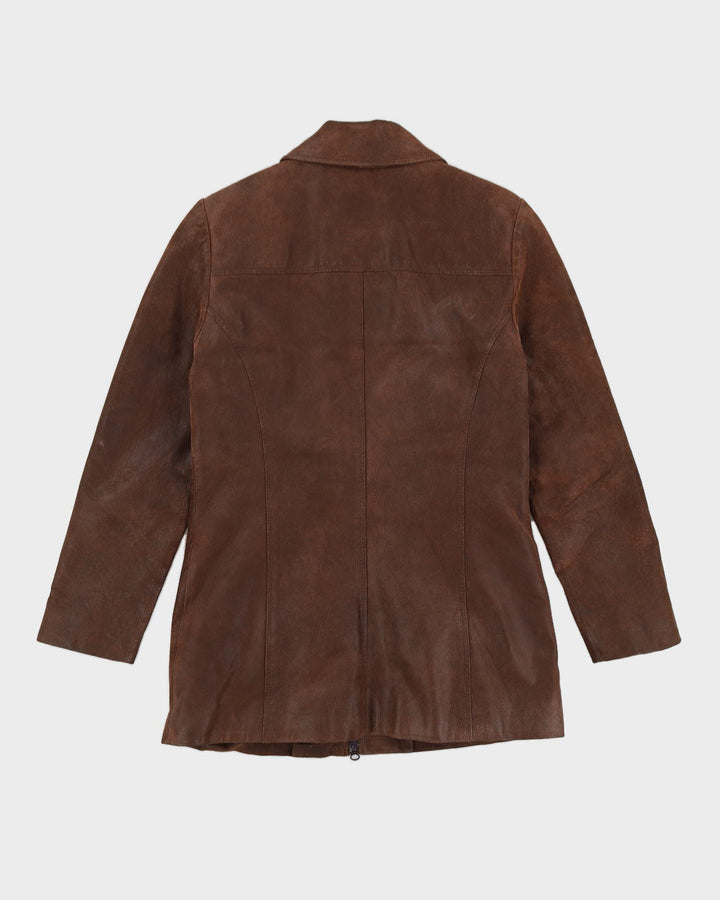 Danier Brown Leather Jacket - S