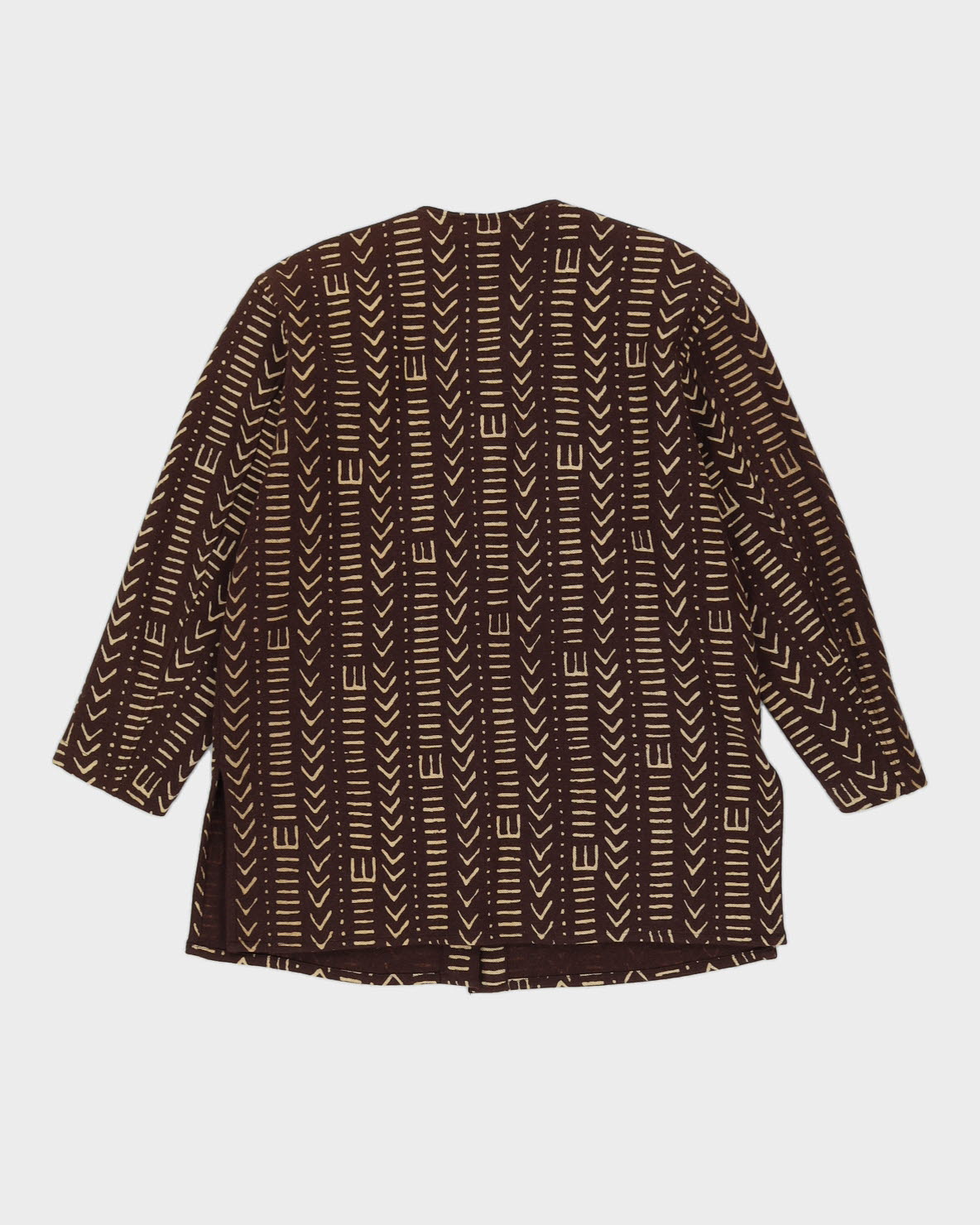 Kenzo Paris Brown Patterned Jacket - M