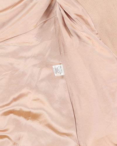 MaxMara Pale Pink Short Overcoat - XXXS