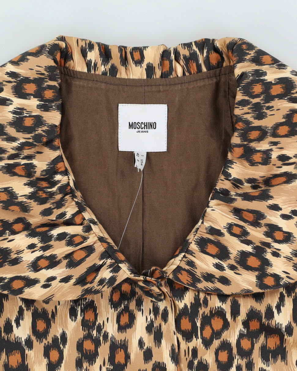 Moschino Leopard Print Jacket - S