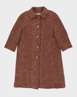 Vintage 1990s Aquascutum Overcoat - L