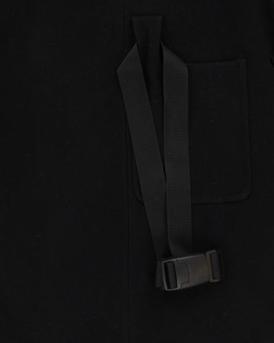 Miu Miu Black Tailored Overcoat - XS