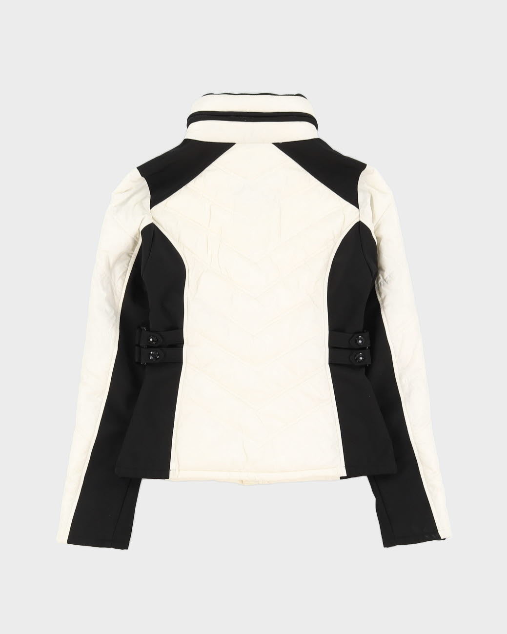Guess White Quilted Jacket - XS