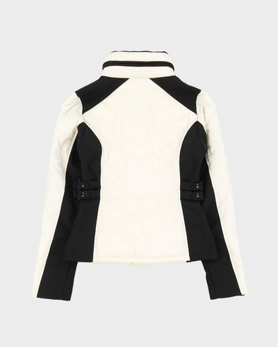 Guess White Quilted Jacket - XS