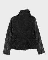 Blink Black Leather Jacket - M