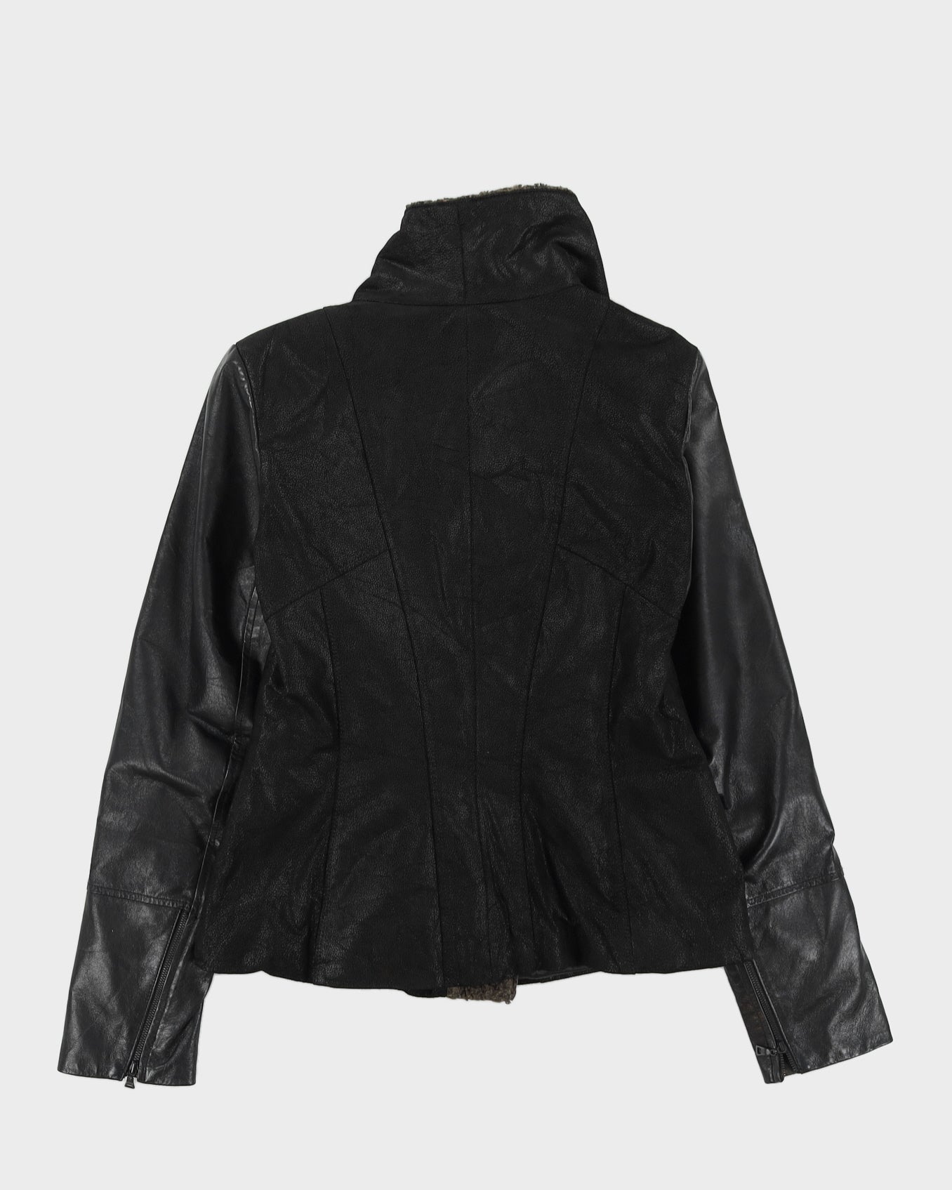 Blink Black Leather Jacket - M