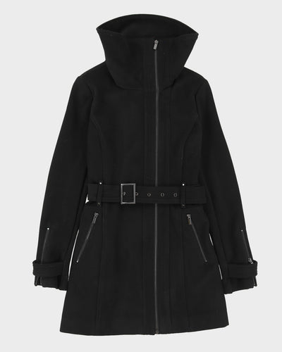 BCBG MaxAzria Black Short Coat - XS