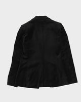 Elie Tahari Black Velvet Blazer Jacket - S